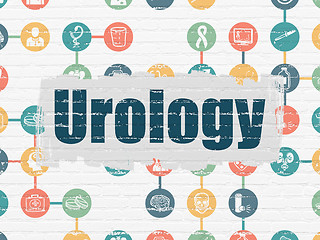 Image showing Medicine concept: Urology on wall background
