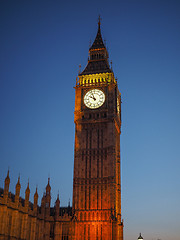 Image showing Big Ben in London