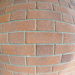 Image showing Red brick wall background