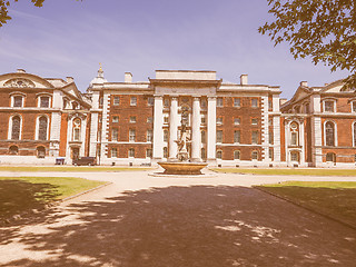 Image showing Retro looking Naval College in London
