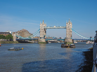 Image showing Tower Bridge in London