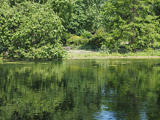 Image showing St James Park in London