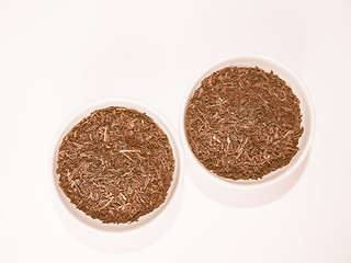 Image showing Retro looking Loose tea bowl