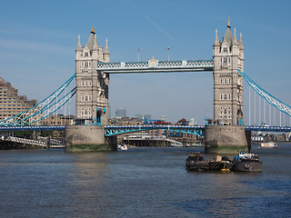 Image showing Tower Bridge in London