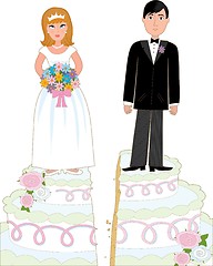 Image showing Divorce Cake