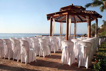 Image showing Wedding on the beach