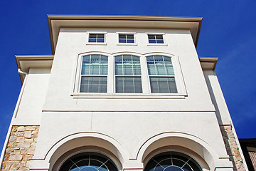 Image showing Modern Stucco House