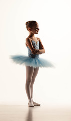 Image showing  little ballet girl in tutu 