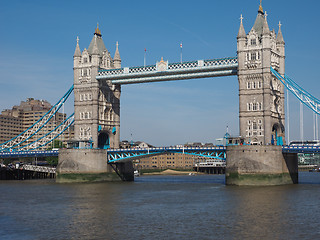 Image showing Tower Bridge in London