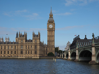 Image showing Houses of Parliament in London