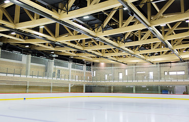 Image showing ice skating rink indoors