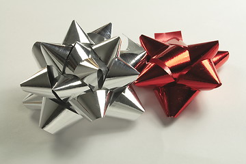 Image showing two foil bows