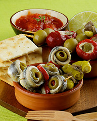 Image showing Spanish Snacks