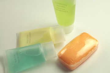 Image showing toiletries for travelling