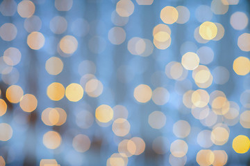 Image showing blurred glden lights background