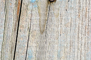 Image showing Wooden plate for background, old wooden texture