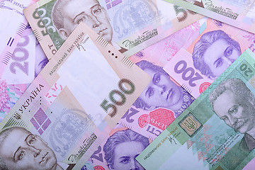 Image showing Ukrainian money background