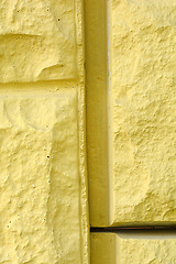 Image showing yellow brick wall texture