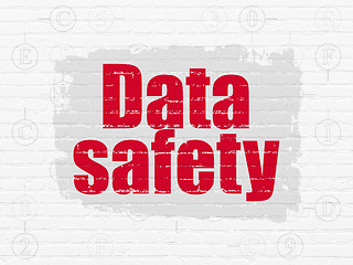 Image showing Data concept: Data Safety on wall background