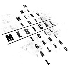 Image showing Health concept: Medical in Crossword Puzzle