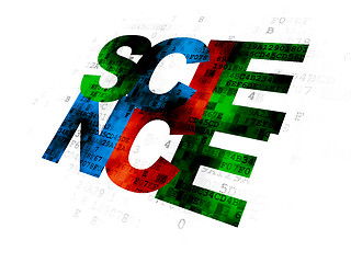 Image showing Science concept: Science on Digital background