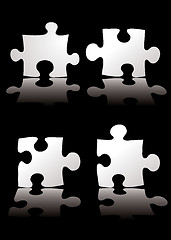 Image showing puzzle shadow