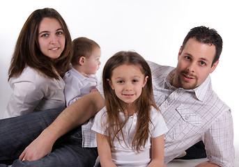 Image showing ideal family