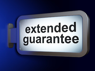 Image showing Insurance concept: Extended Guarantee on billboard background