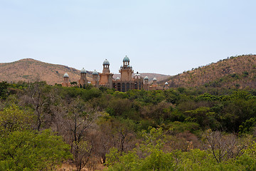 Image showing panorama of Sun City, The Palace of Lost City, South Africa