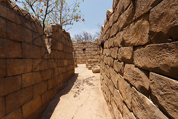 Image showing Maze, labyrinth in Lost City, South Africa