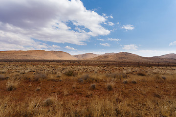 Image showing fantrastic Namibia desert landscape