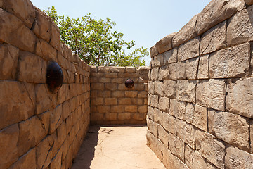 Image showing Maze, labyrinth in Lost City, South Africa