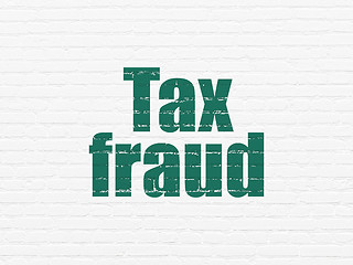 Image showing Law concept: Tax Fraud on wall background