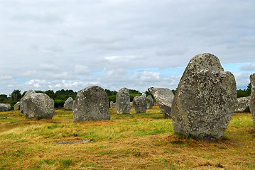 Image showing Megalithic monuments in Brittany