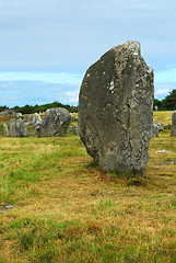 Image showing Megalithic monuments in Brittany