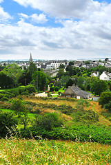 Image showing Town of Carnac in Brittany