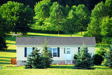 Image showing Small country house