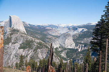 Image showing Hiking panaramic train in Yosemite