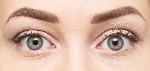 Image showing woman eyes