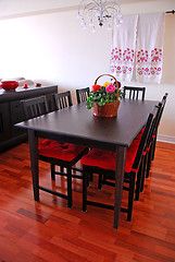 Image showing Dining room interior