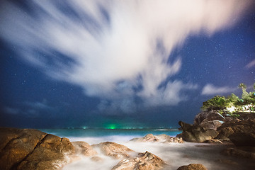 Image showing The rocky shore or beach 