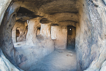 Image showing antique cave city Uplistsikhe, Georgia