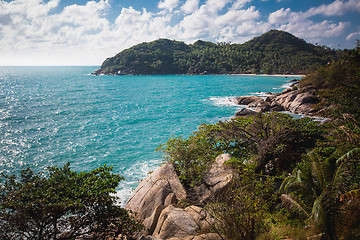 Image showing The rocky shore or beach 