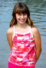 Image showing Happy girl portrait