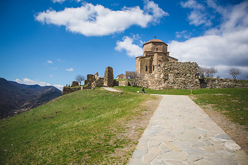 Image showing Great Church of Jvari in Mtskheta, Georgia