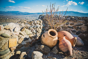 Image showing The antique city Uplistsikhe, Georgia