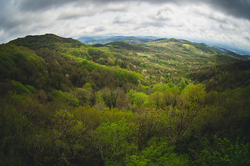 Image showing Mountain landscape in  Georgia