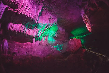 Image showing Sataplia cave in Georgia 