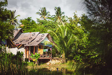 Image showing Tropical beach house in Thailand