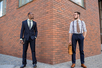 Image showing Portrait of multi ethnic business team 